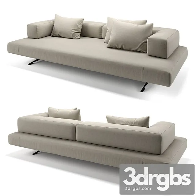 Sofa big base 2 3D Model Free