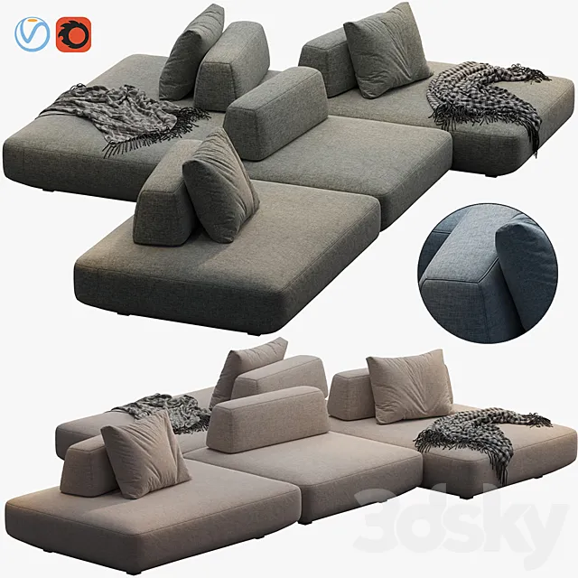 SOFA BOCA TOMMY 3DModel