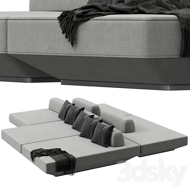 Sofa boca tommy 3DModel