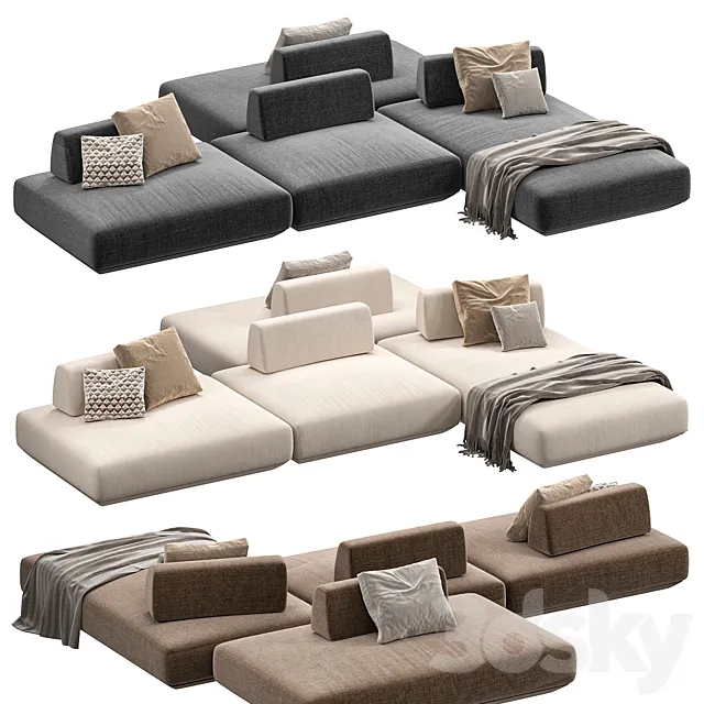 Sofa Boca Tommy sofa 1 3D Model