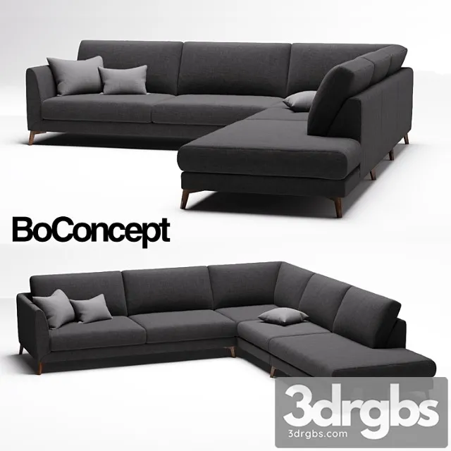 Sofa boconcept fargo 2 3D Model Free