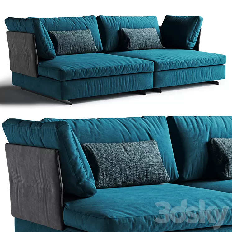 Sofa Bonaldo Gossip 3D Model