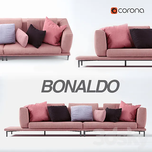 Sofa Bonaldo Marc-U 3DModel