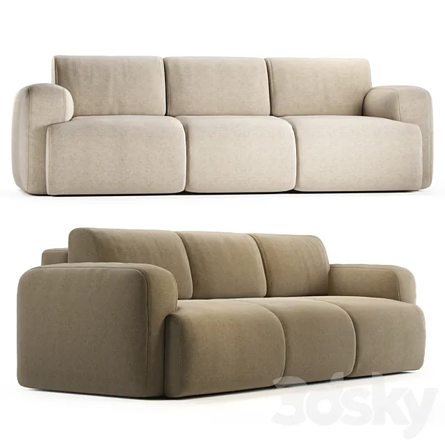 Sofa Bonent from DIVAN.ru 3D Model