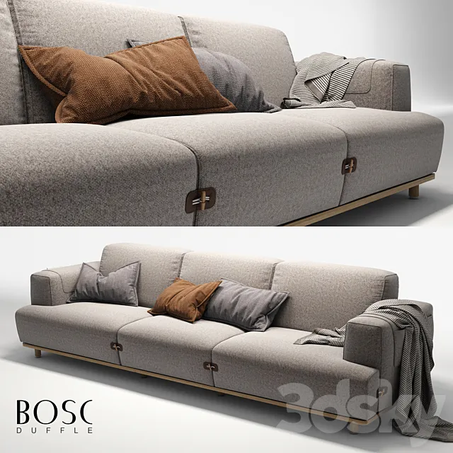 Sofa Bosc 3x 3DModel