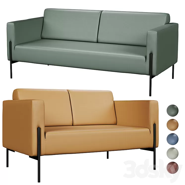 Sofa Bosco 3D Model