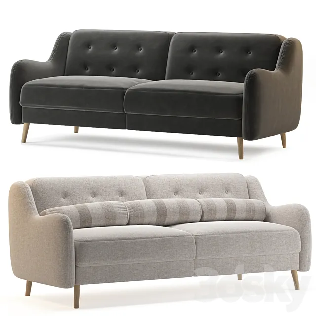 Sofa Bries 3D Model