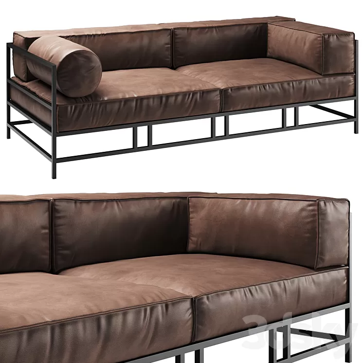Sofa Brühl easy pieces 3D Model