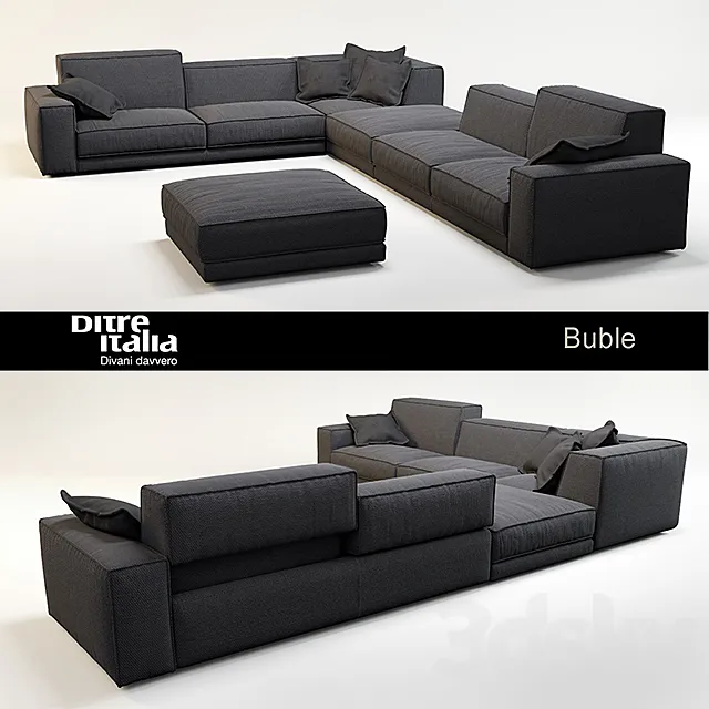 Sofa Bublè_Blob _ Ditre Italia 3DModel