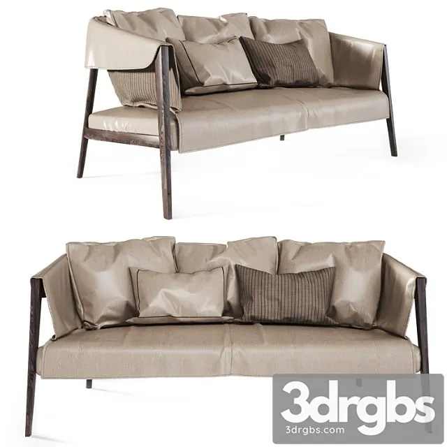 Sofa burton from frigerio 2 3D Model Free