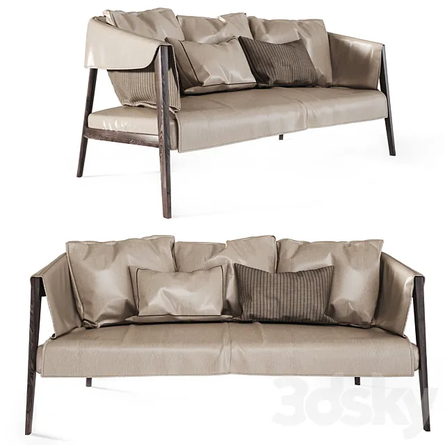 Sofa Burton from Frigerio 3D Model