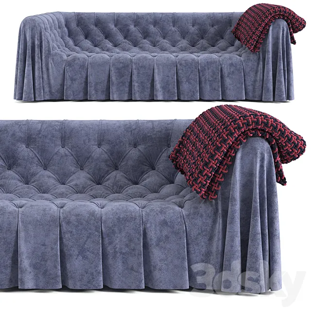 Sofa BUSNELLI Bohemian 2380 3D Model