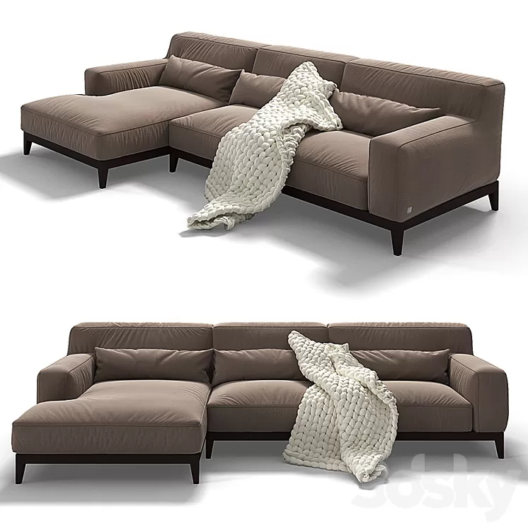 Sofa Busnelli Swing 2 3D Model