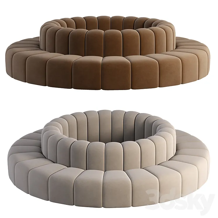 Sofa by bla station 3D Model Free