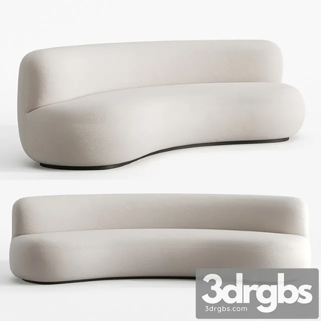 Sofa By Pierre Augustin Rose 3D Model Free