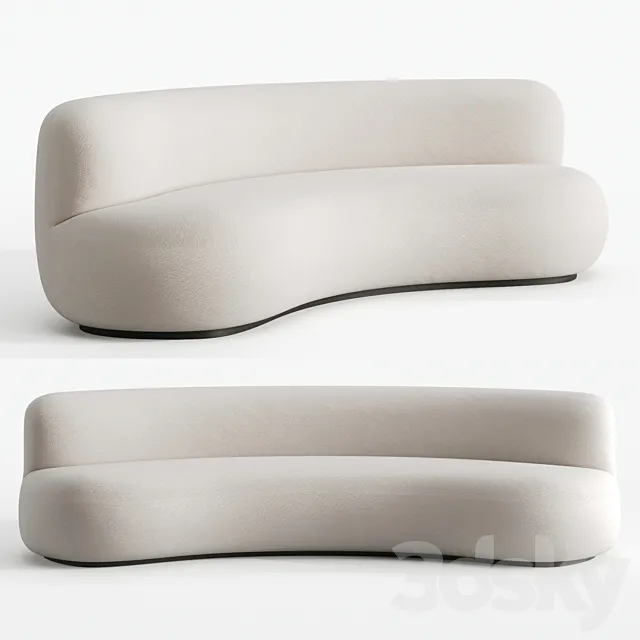 Sofa by Pierre Augustin Rose 3DModel