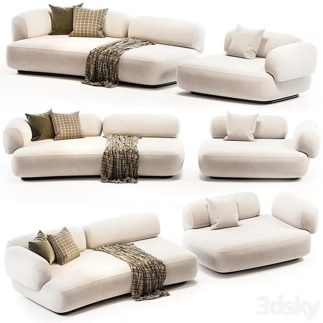 Sofa Cabrera 3D Model