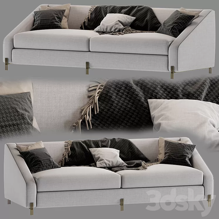 Sofa Candice eichholtz 3D Model