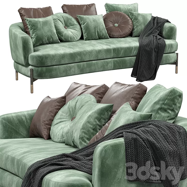 Sofa Cantori MIAMI 3D Model