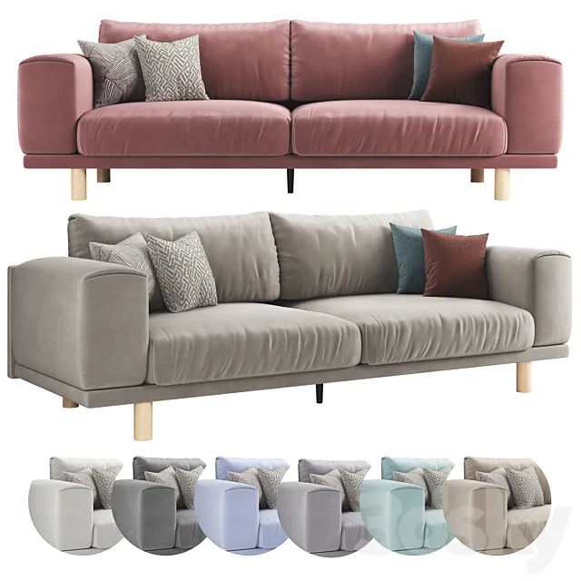 Sofa Carero 3D Model