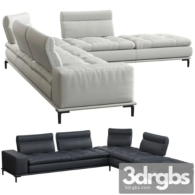 Sofa Carlton 3D Model Free