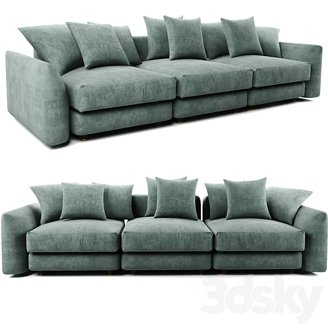 Sofa Ceasar Fendi 3DModel
