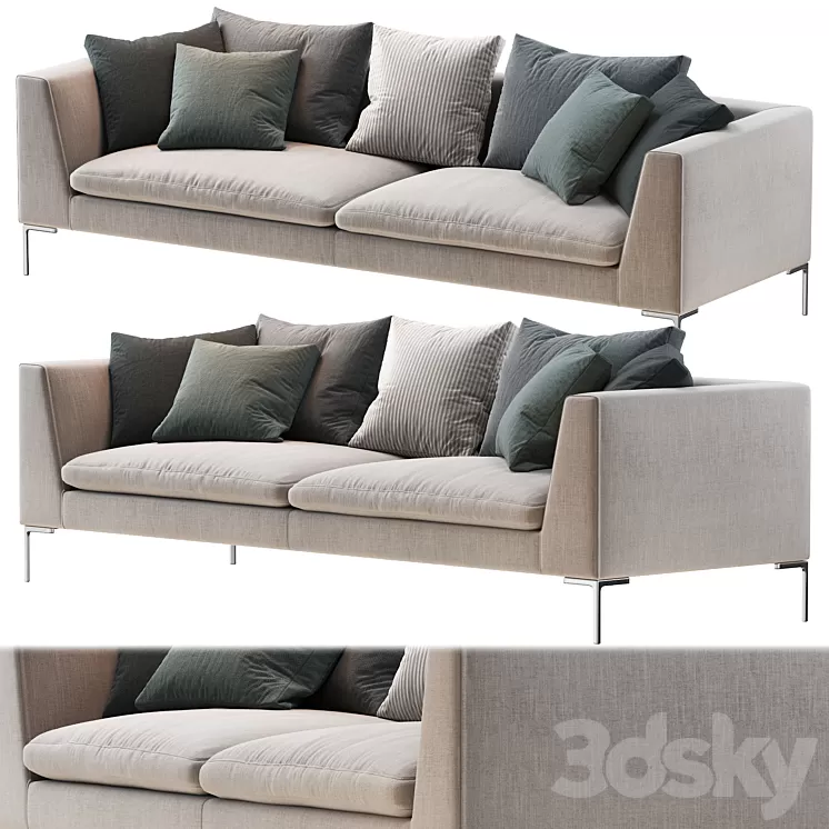 Sofa Charles 3D Model
