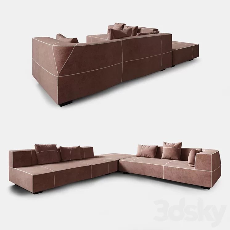 Sofa Chelini 3D Model