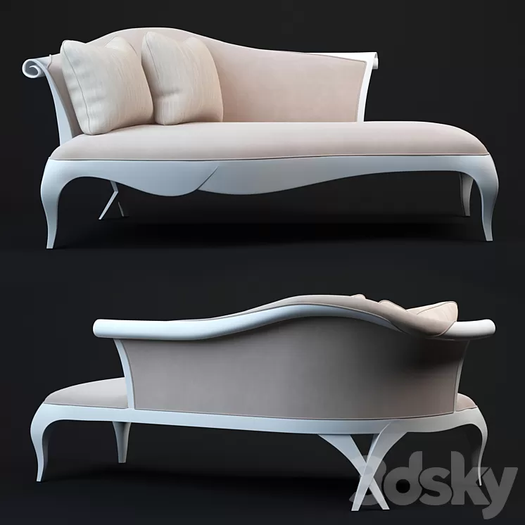 "Sofa Christopher Guy - ""Sofia""" 3D Model