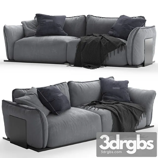 Sofa Clapton 3D Model Free