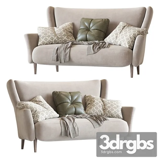 Sofa Clara 3D Model Free