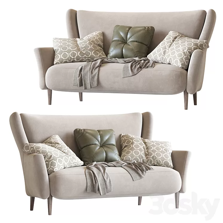 Sofa clara 3D Model