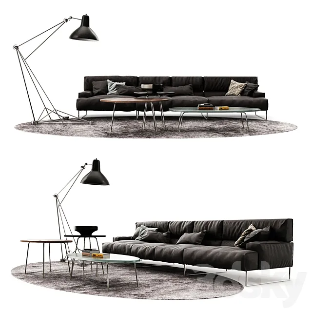Sofa Cloud Frigerio2 3DModel