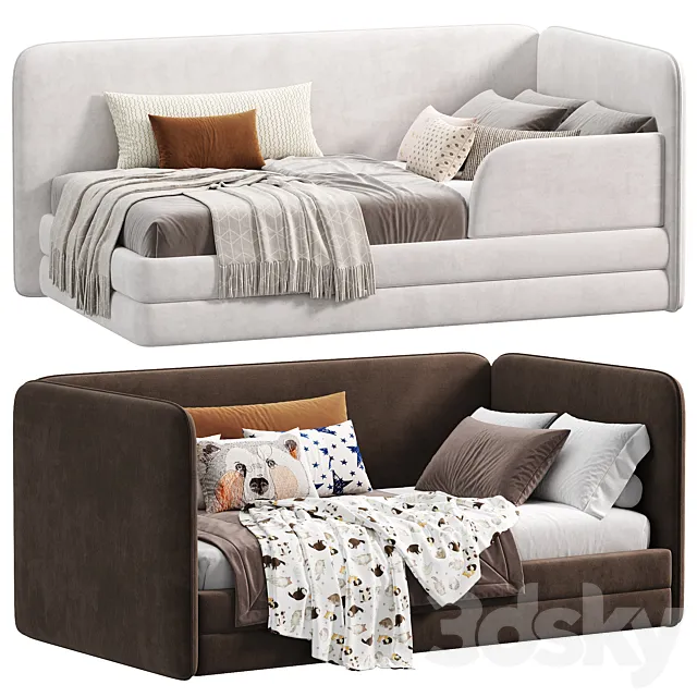Sofa COLINS Bed by izzikids 3D Model