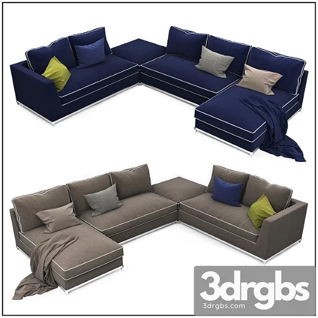 Sofa collection 08 2 3D Model Free