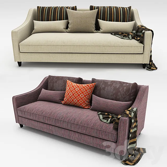 Sofa collection 12 3DModel