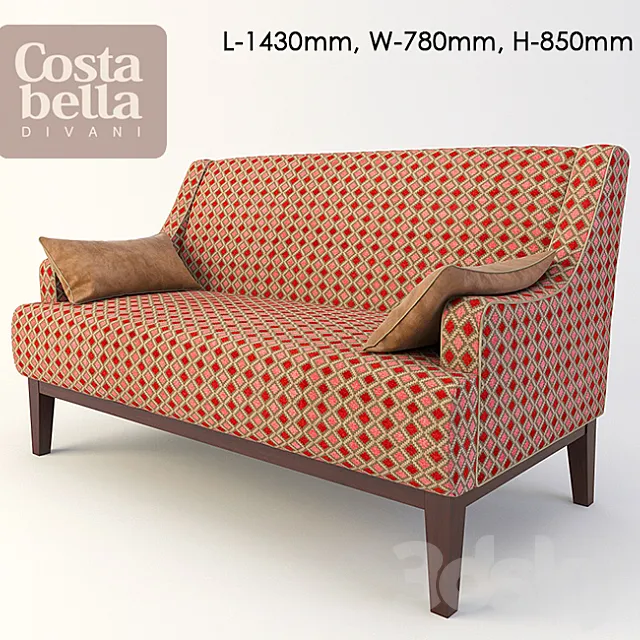 Sofa Costa Bella Alice 3DModel