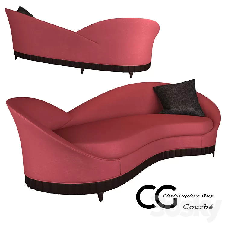 Sofa Courbe Christopher Guy