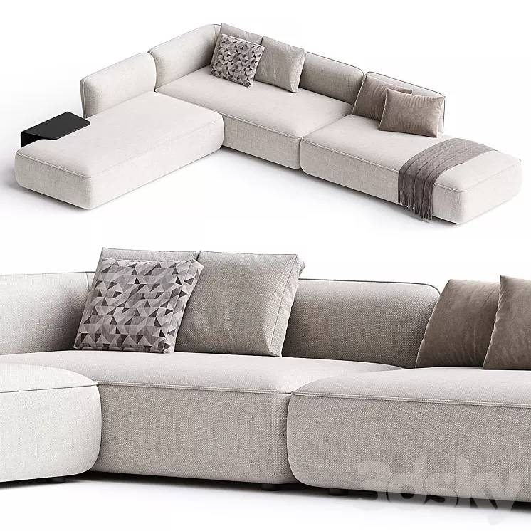 SOFA COZY 3D Model Free