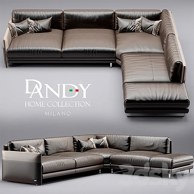 Sofa Dandy Home mood 3DModel