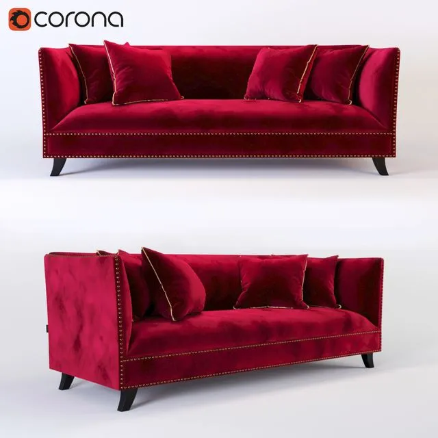 Sofa Dantone Home Cardinal 3D Model