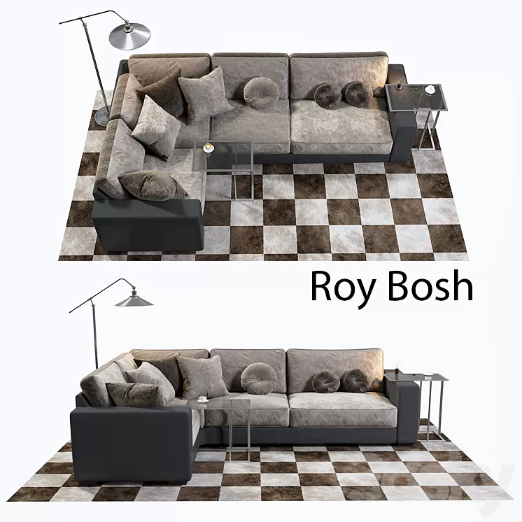 Sofa Decadence 3D Model