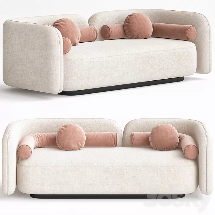 Sofa DEPRIMO 3D Model Free