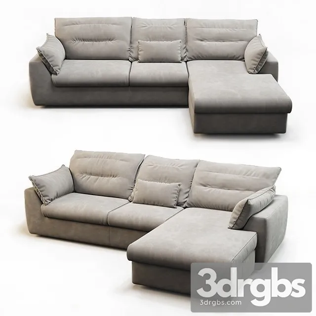Sofa Dias Plus 3D Model Free