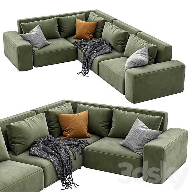 Sofa dienne cross 3DModel