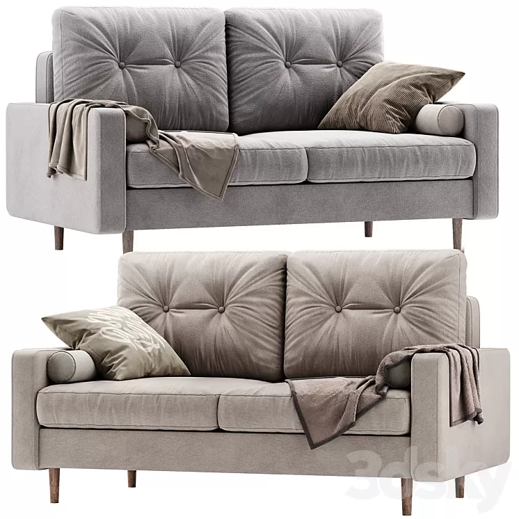 Sofa Dins Mini from Divan ru 3D Model Free