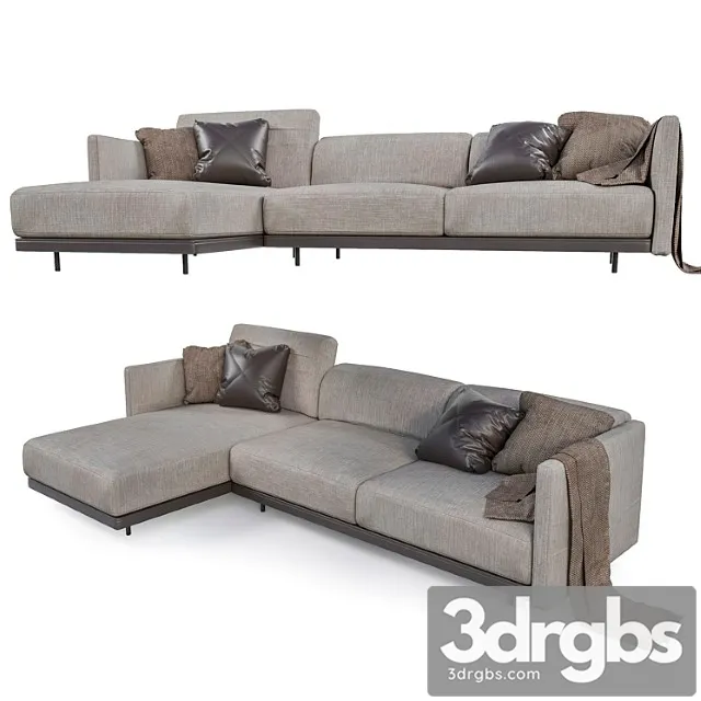 Sofa Ditreitalia Arlott High 1 3D Model Free