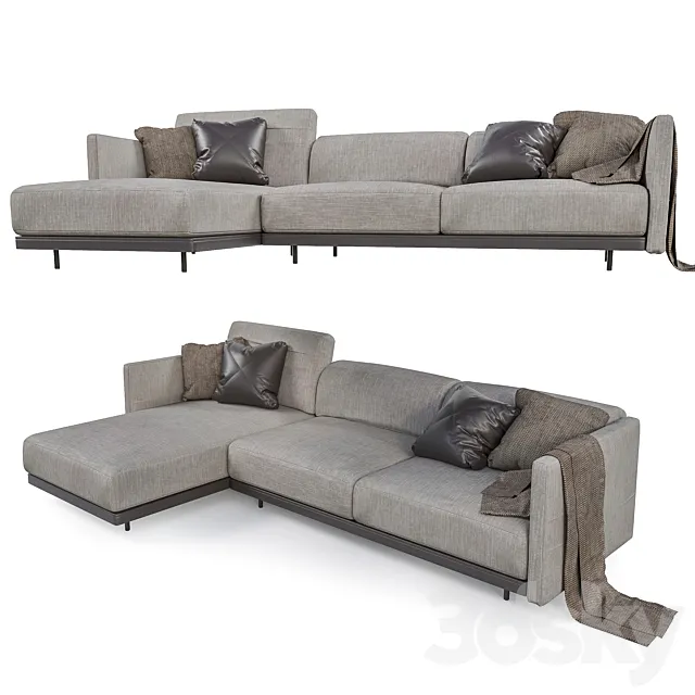 Sofa ditreitalia ARLOTT HIGH 3D Model