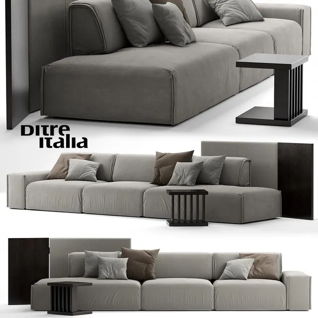 Sofa ditreitalia monolith 3D Model