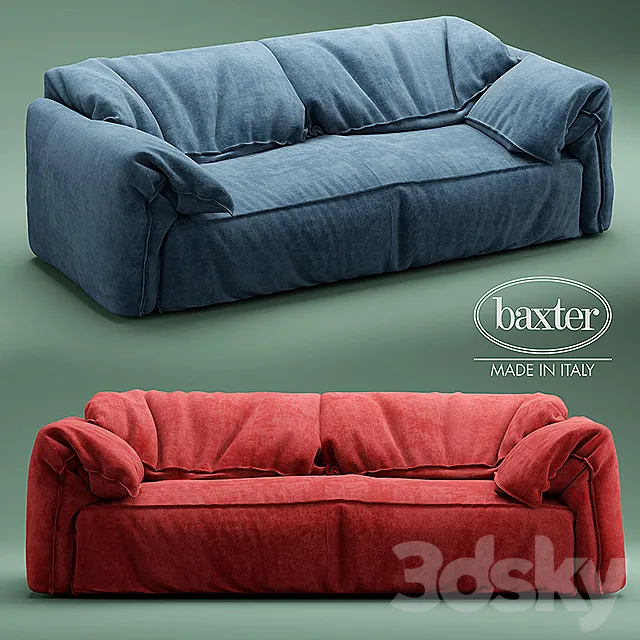 Sofa DIVANO CASABLANCA SOFA baxter 3DModel
